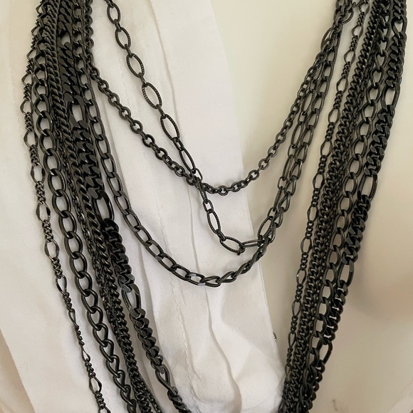 Authentic Chanel Reissue Lock Multi Chain Necklace - Picture 7 of 7